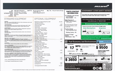 2026 McLaren 750S Spider TechLux