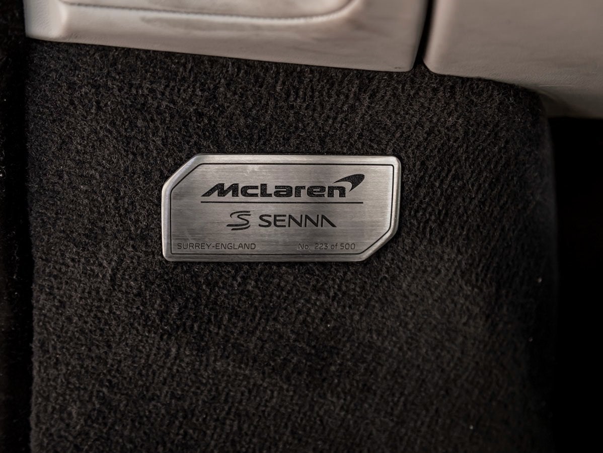 2019 McLaren Senna Base