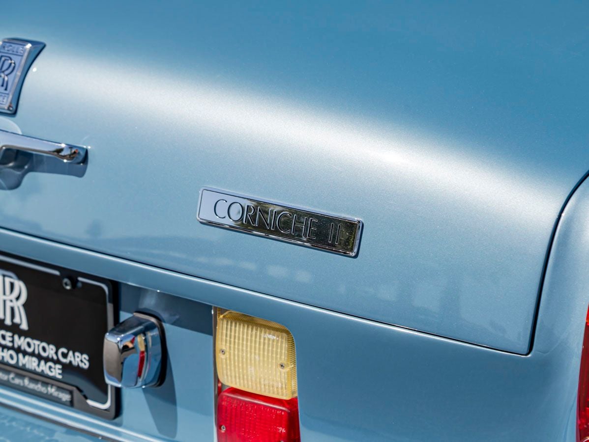 1989 Rolls-Royce Corniche 