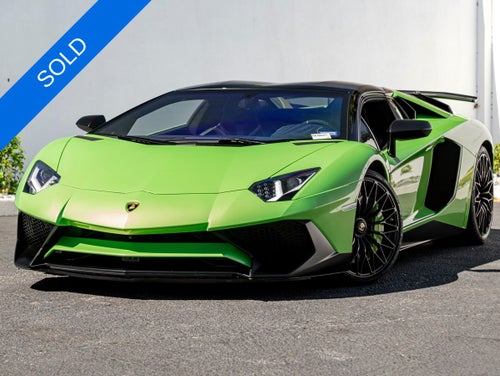 2017 Lamborghini Aventador LP750-4 SuperVeloce