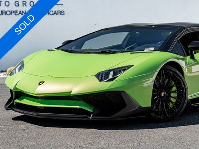 2017 Lamborghini Aventador LP750-4 SuperVeloce