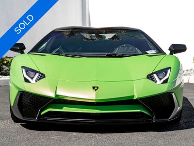 2017 Lamborghini Aventador LP750-4 SuperVeloce