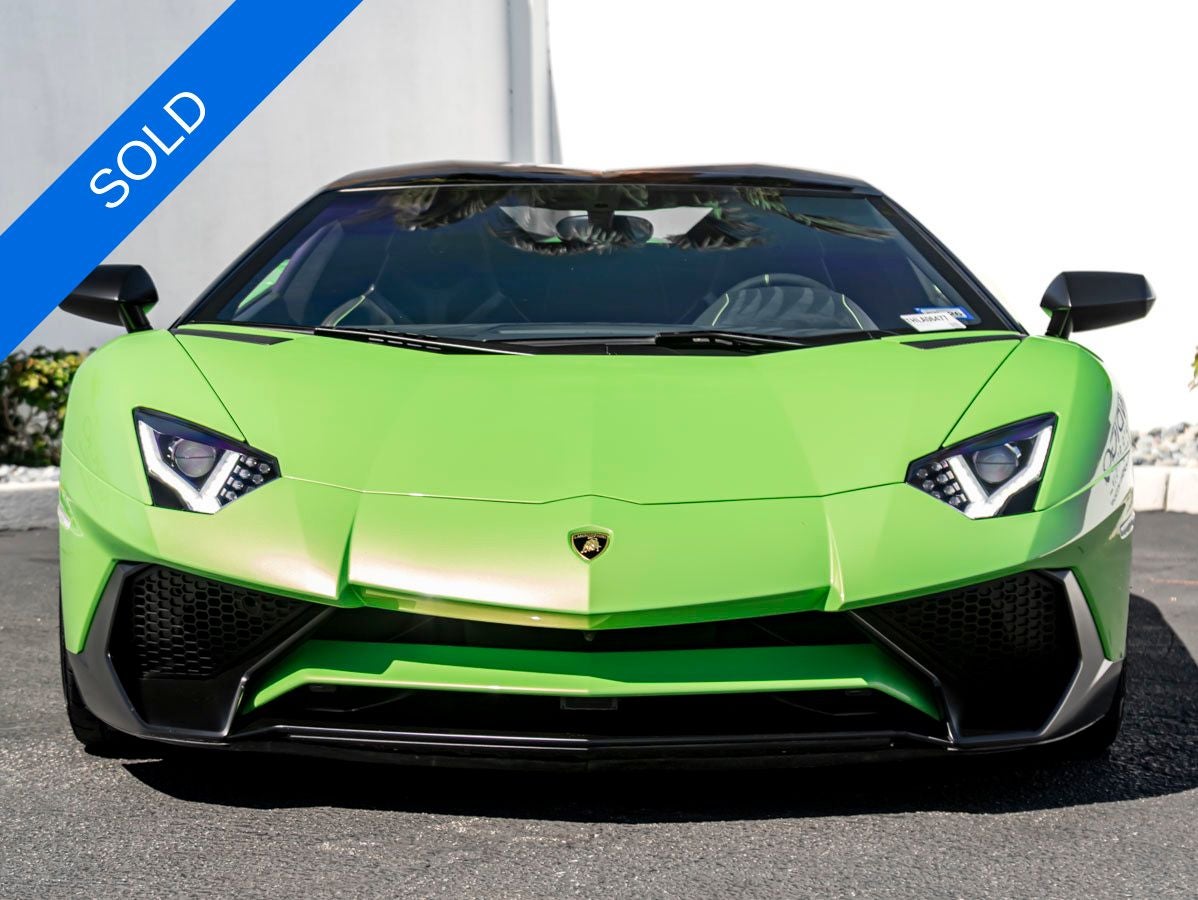 2017 Lamborghini Aventador LP750-4 SuperVeloce