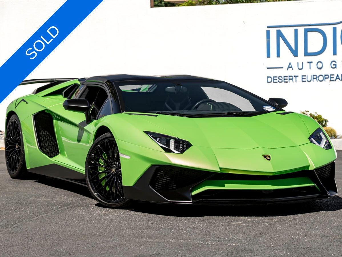 2017 Lamborghini Aventador LP750-4 SuperVeloce