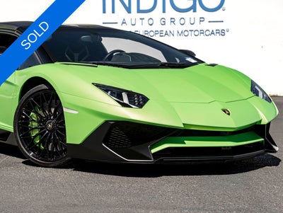 2017 Lamborghini Aventador LP750-4 SuperVeloce