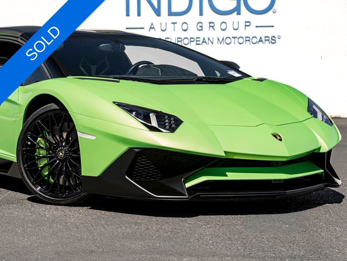 2017 Lamborghini Aventador LP750-4 SuperVeloce