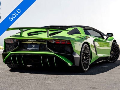2017 Lamborghini Aventador LP750-4 SuperVeloce