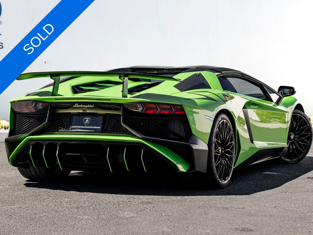 2017 Lamborghini Aventador LP750-4 SuperVeloce