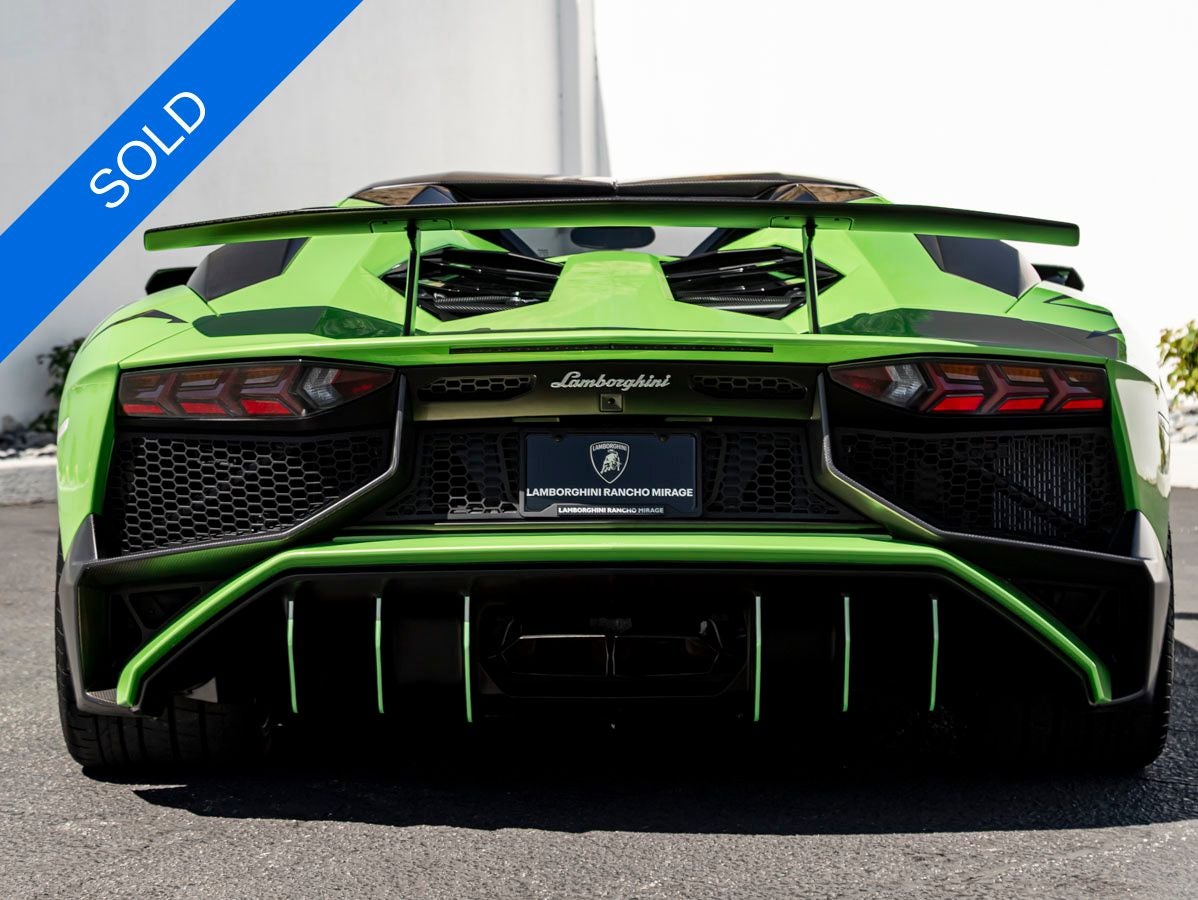 2017 Lamborghini Aventador LP750-4 SuperVeloce