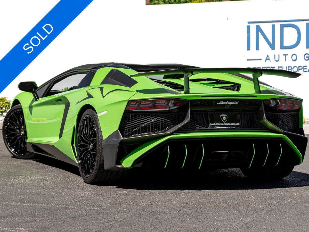 2017 Lamborghini Aventador LP750-4 SuperVeloce